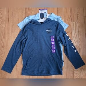 O'Neill Pullover Hoodie & T-shirt Bundle, XXL (18/20), Blue